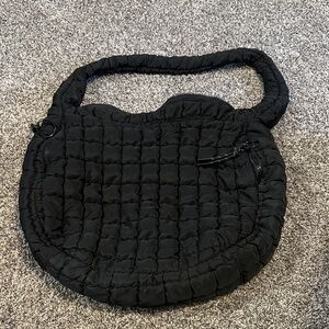 Urban Fit by Urban Expressions Black Quilted Women's Bag